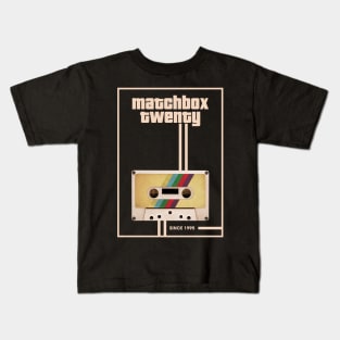 Matchbox Twenty Music Retro Cassette Tape Kids T-Shirt